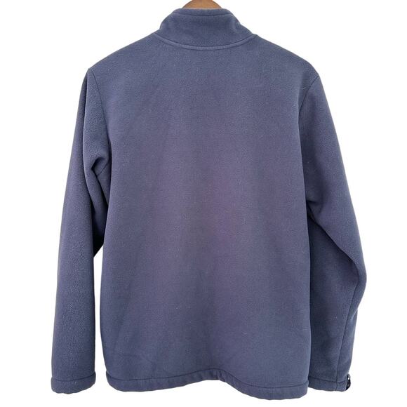 The North Face Boys' Grey Fleece Jacket with Blue Trim XL (18/20) Sherpa Lined - Picture 3 of 7